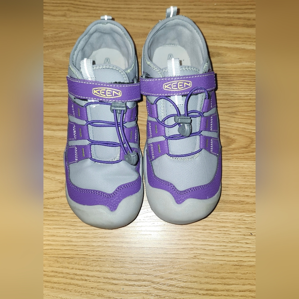 KEEN Kids' Shoes in Purple and Gray
